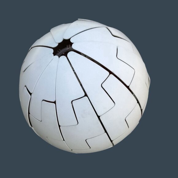 IKEA Other - Ikea White Globe Pendant Lamp  Geometric Puzzle Design PS 2014 Like Death Star